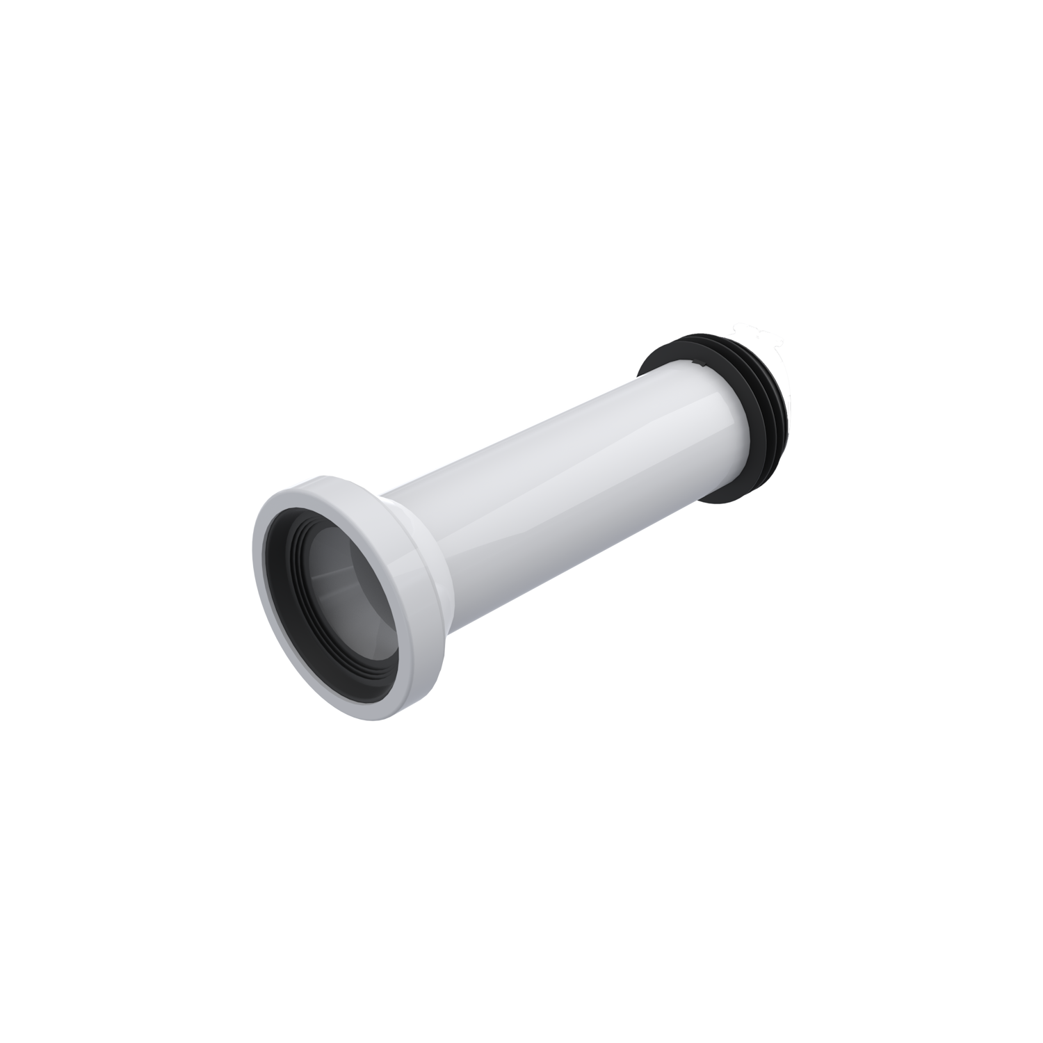 DutchLine - Afvoermanchet T.B.V. Duoblokken - Wit - Ø90-100mm x Ø110mm