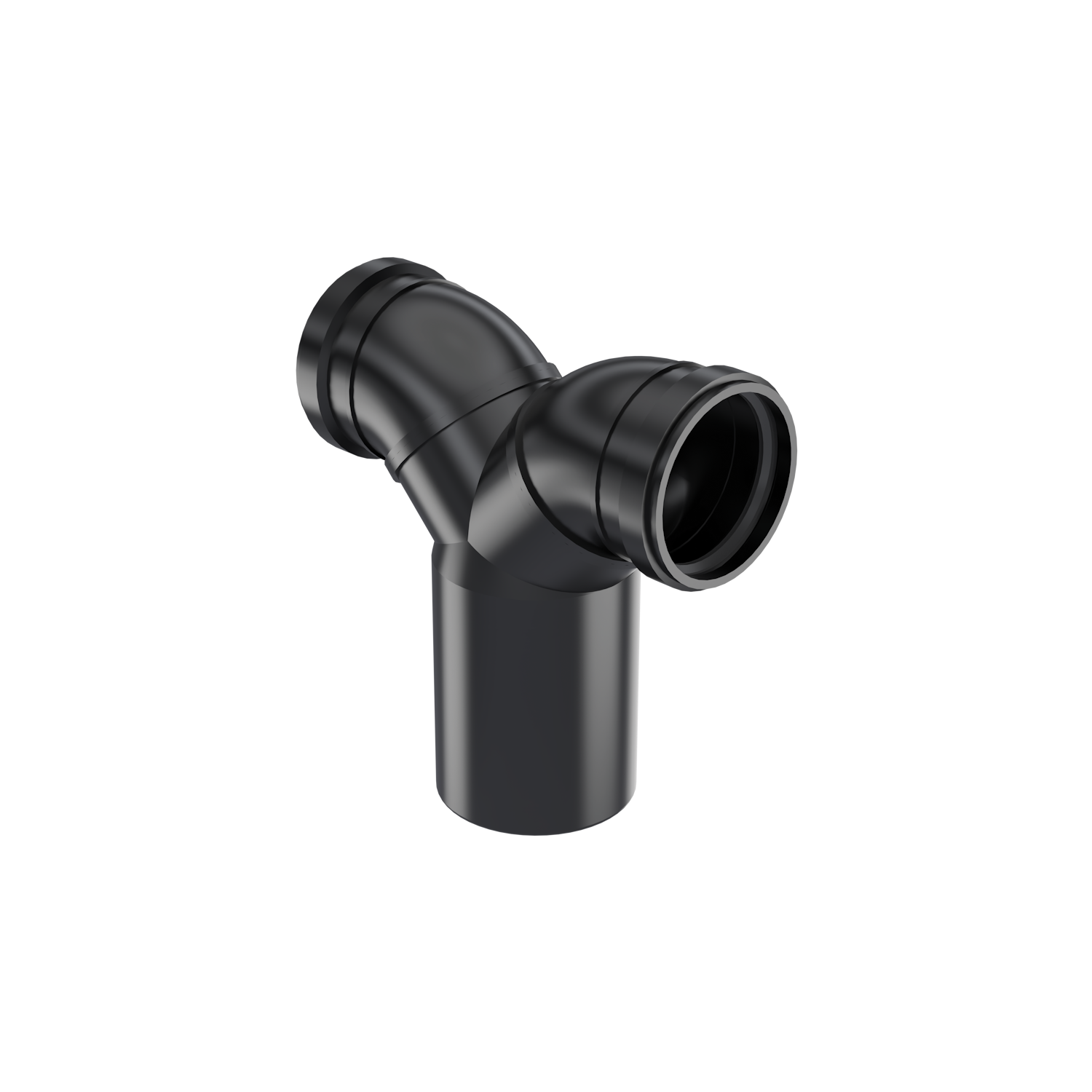DutchLine - Dubbele Aansluitmanchet T.B.V. Inbouwreservoir - Ø90mm x Ø90mm x Ø110mm