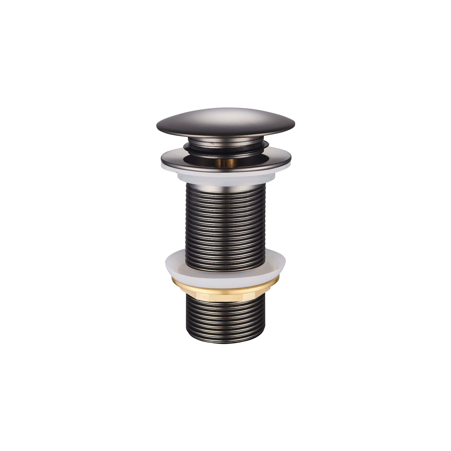 DutchLine - Extra Lange Clickwaste 10cm - Gunmetal