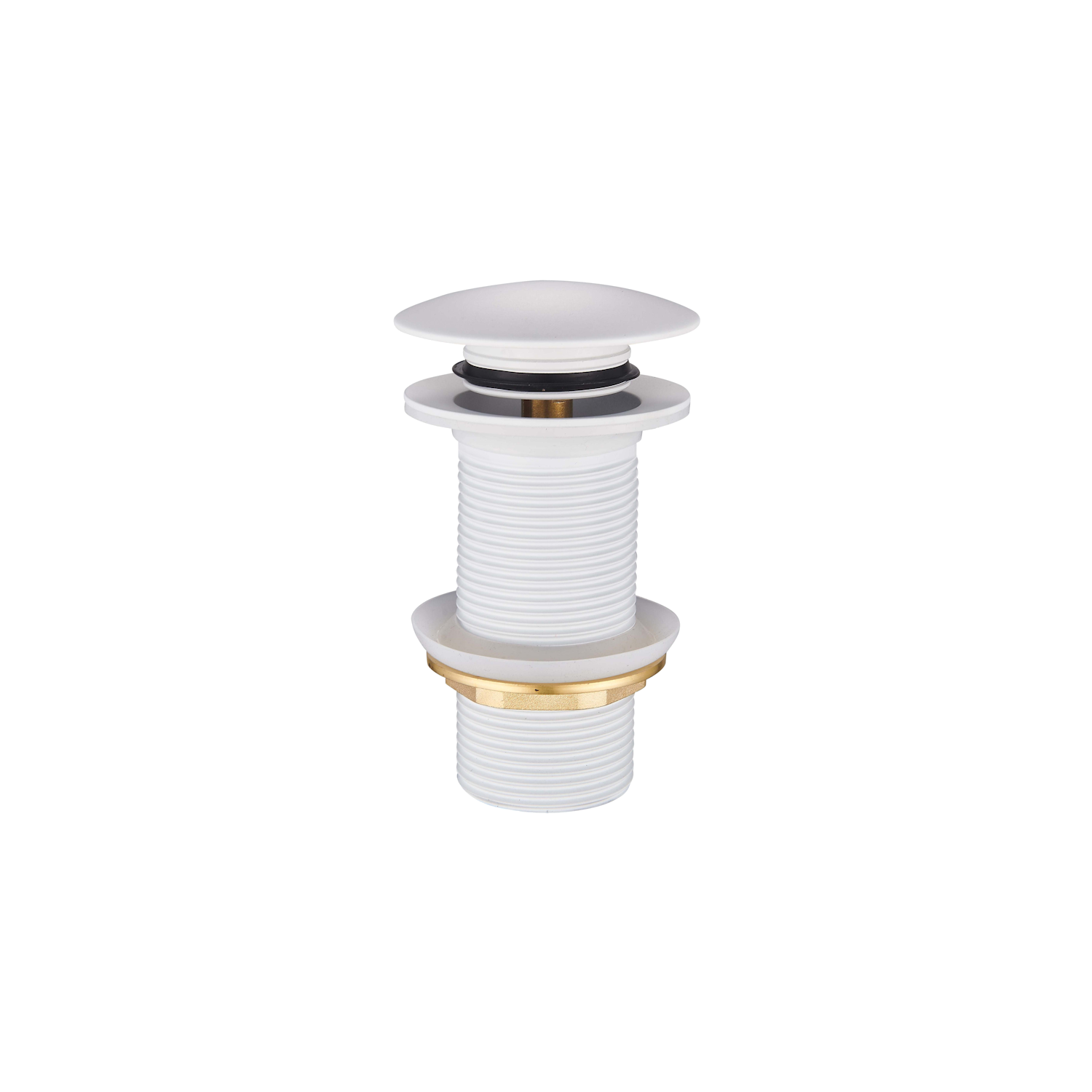 DutchLine - Extra Lange Clickwaste 10cm - Mat Wit