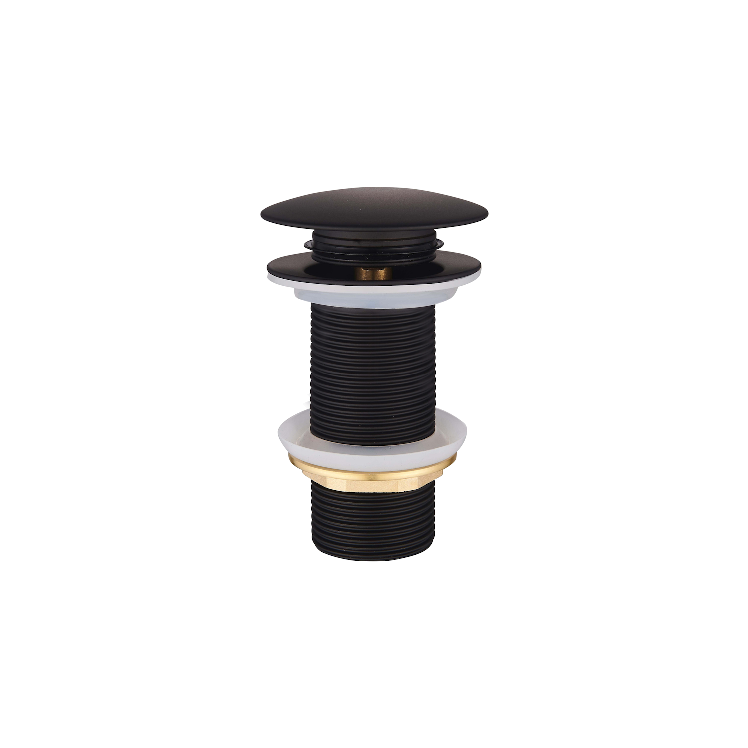 DutchLine - Extra Lange Clickwaste 10cm - Mat Zwart