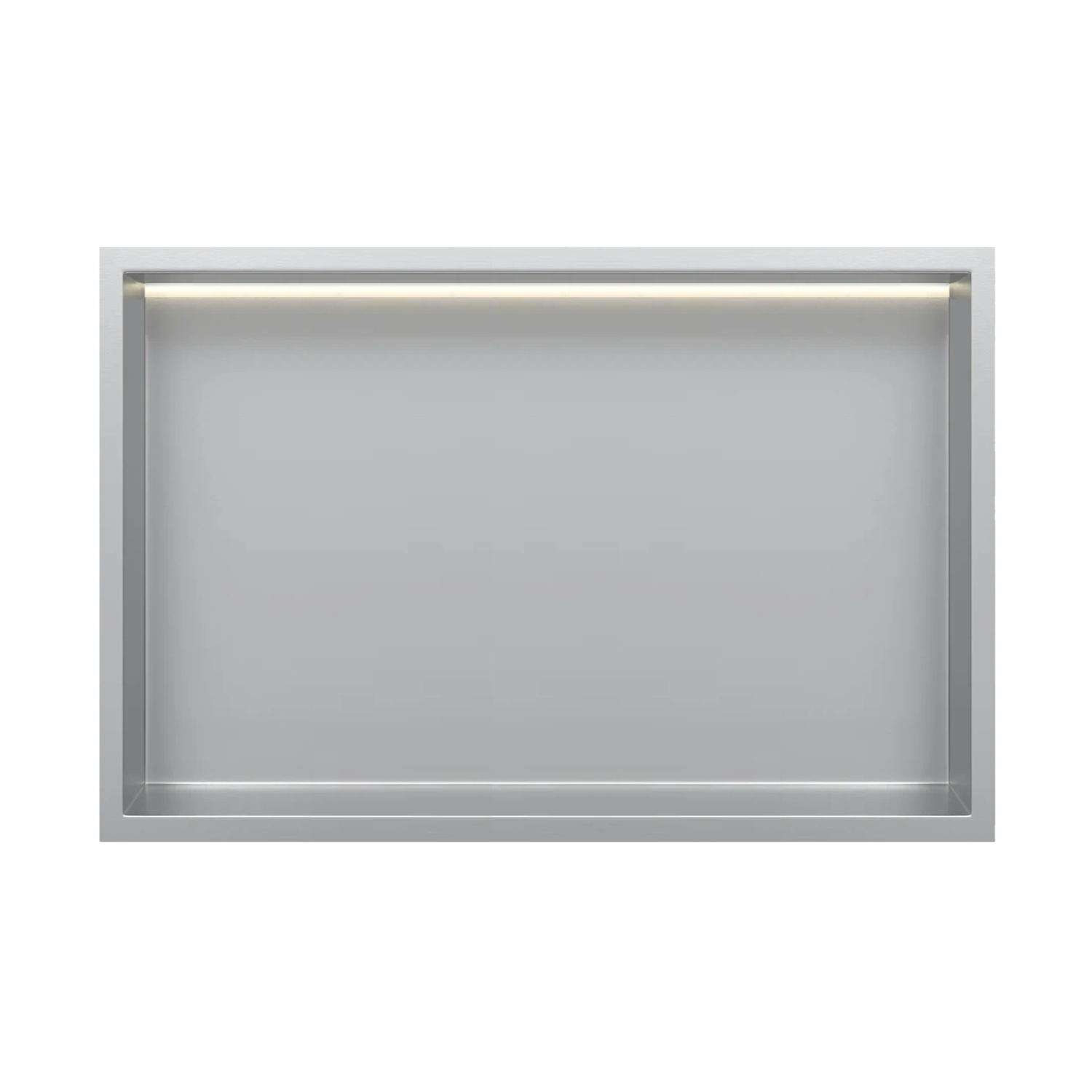 DutchLine - Inbouw Nis - Niet betegelbaar - Met Ledstrip - RVS -300x600x70