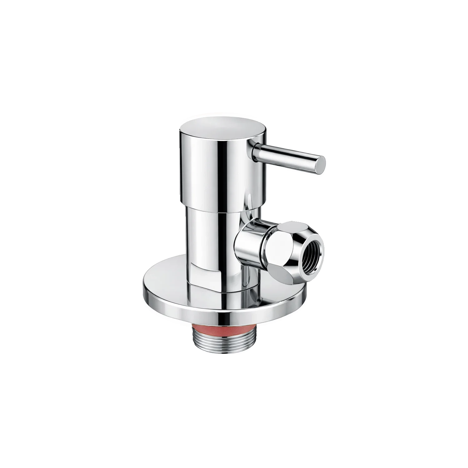 DutchLine - Luxe Stopkraan - Chroom - 1/2×3/8