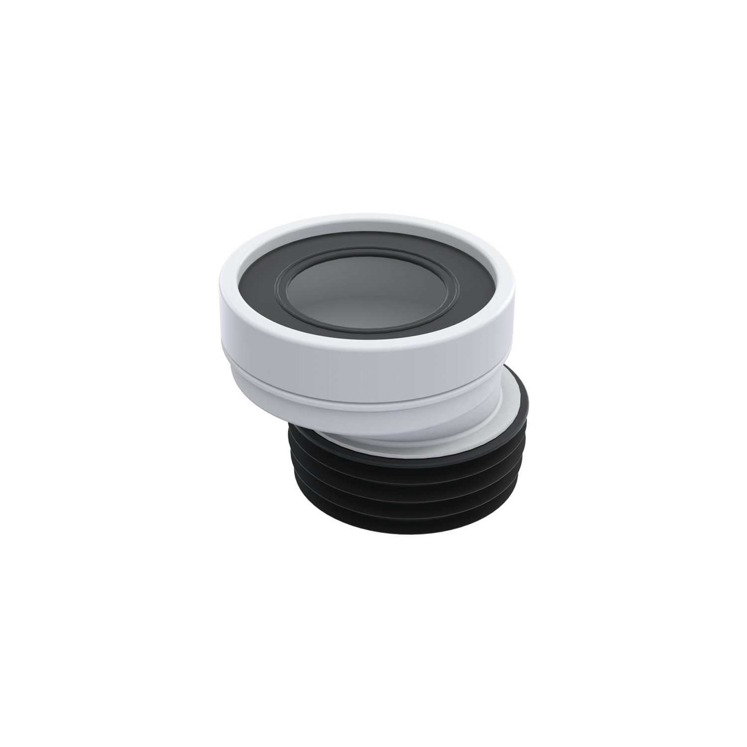 DutchLine - WC Afvoermanchet Vast Excentrisch 20mm - Ø90mm x Ø100-110mm