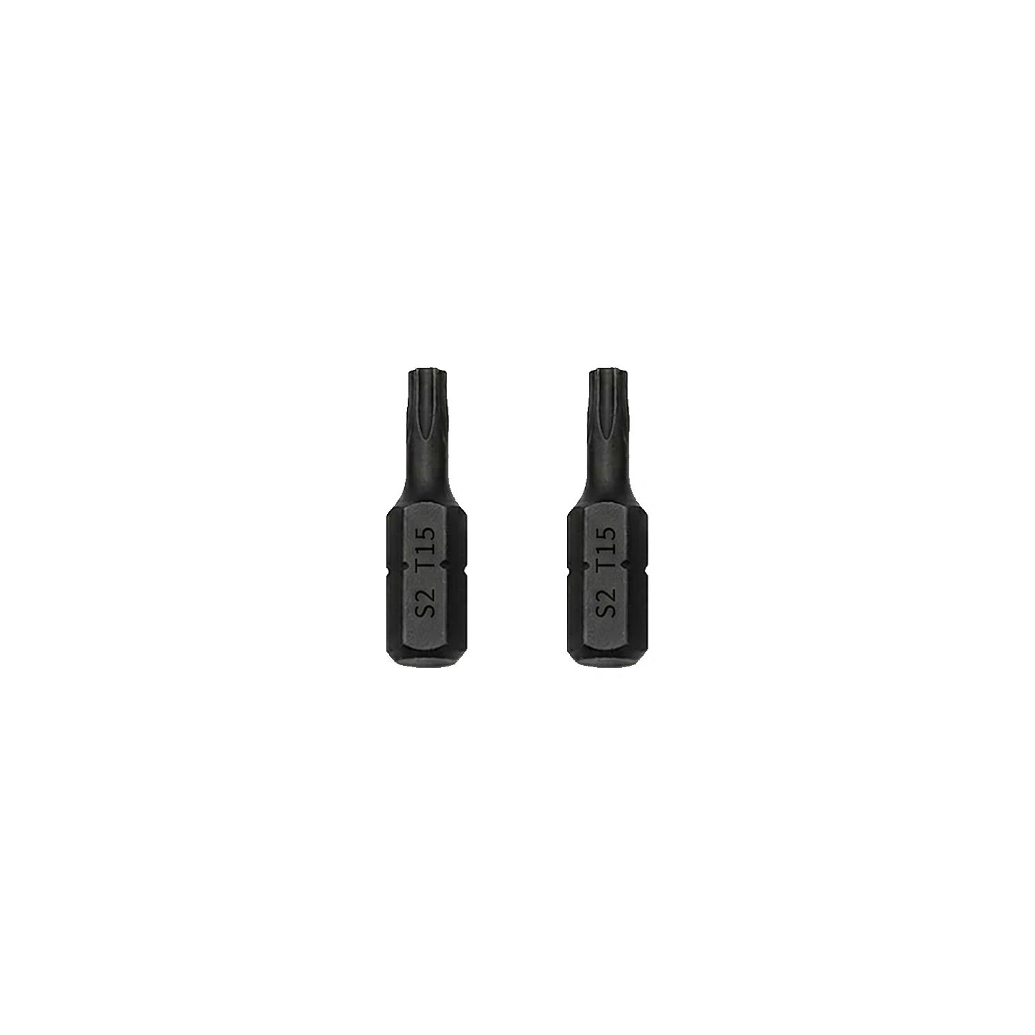 DutchLine - Standaardbit T15 (25mm) - 2 stuks