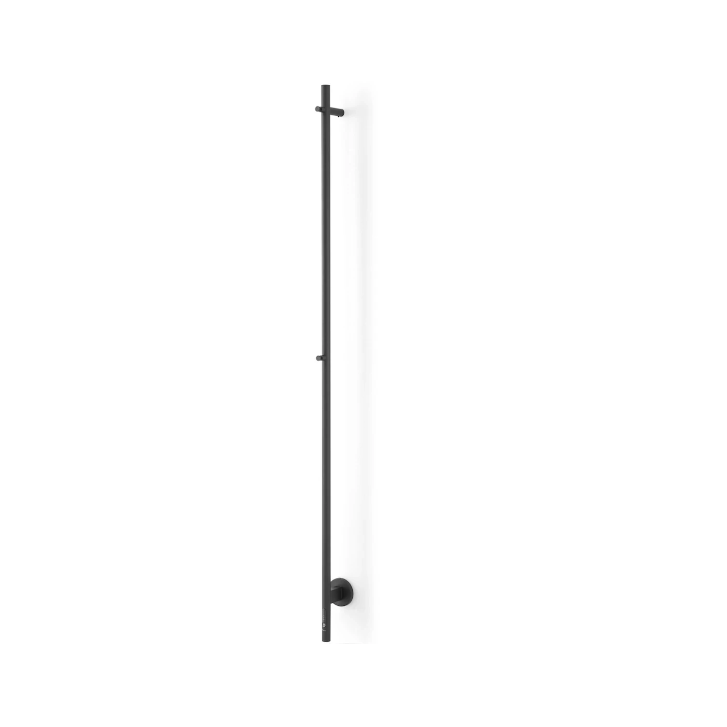 DutchLine Almi - Elektrische Handdoek Verwarmer - 24W - 1600*85*130mm - Mat zwart