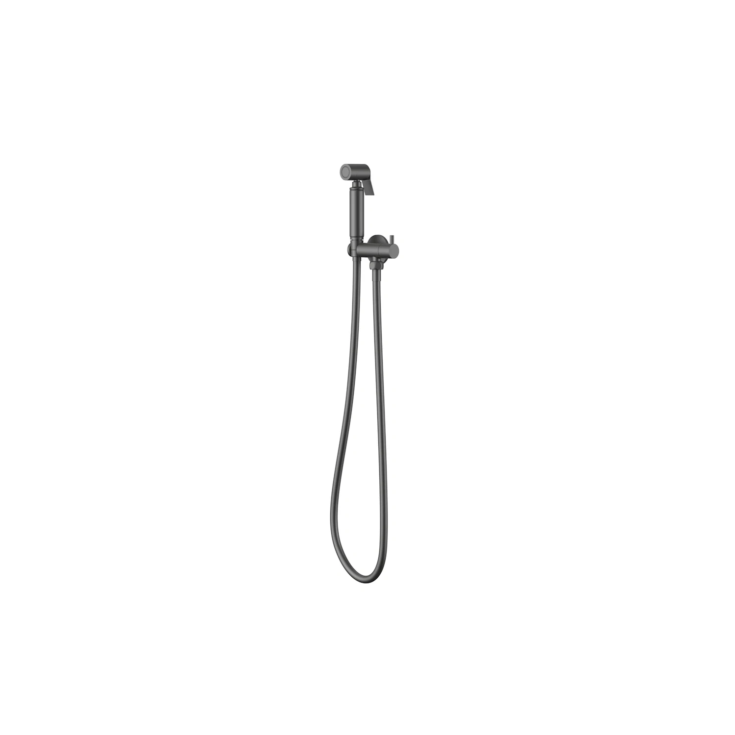 DutchLine - Bidet Knijp Handdoucheset - Gunmetal