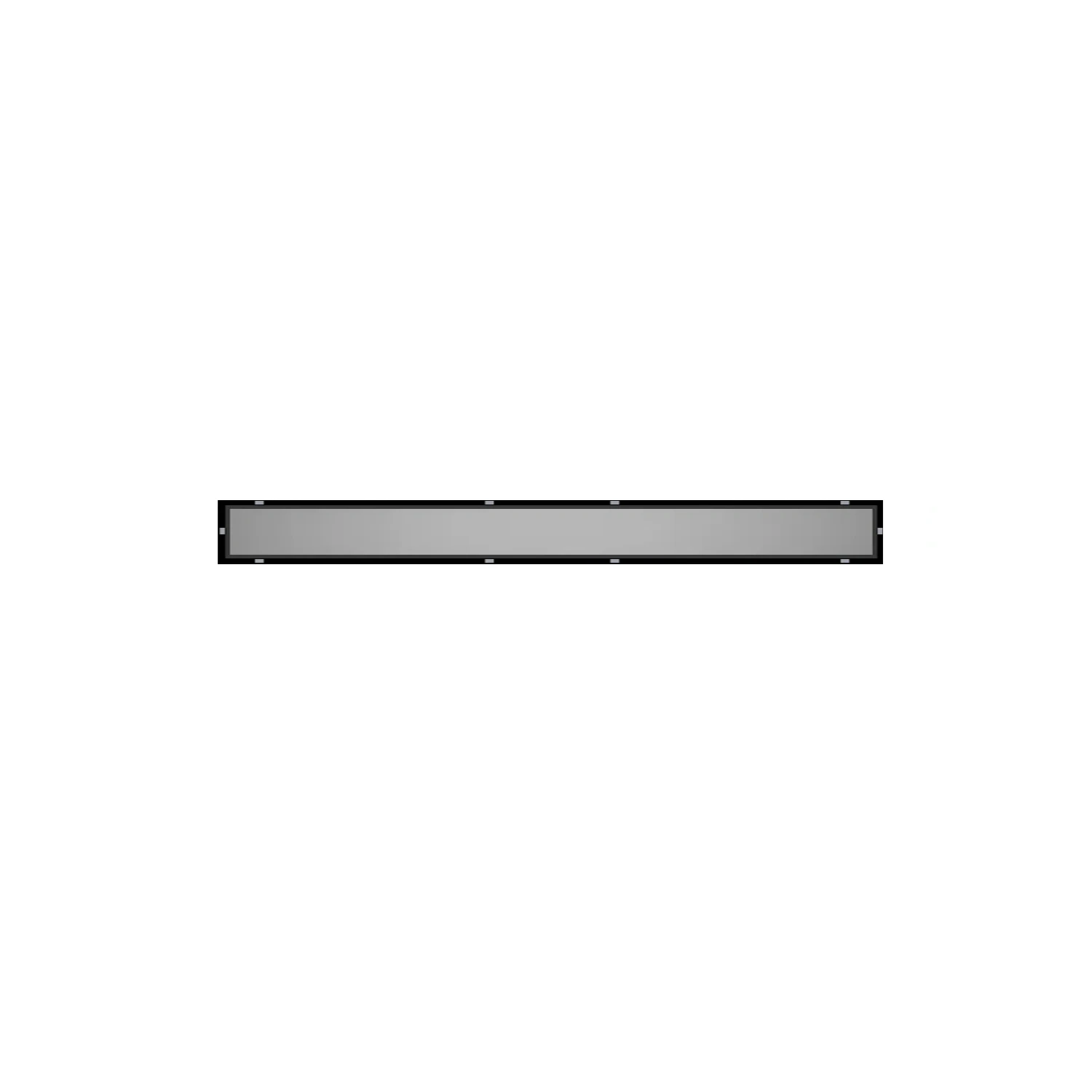 DutchLine - Losse Tegelrooster - RVS - 1000x70mm