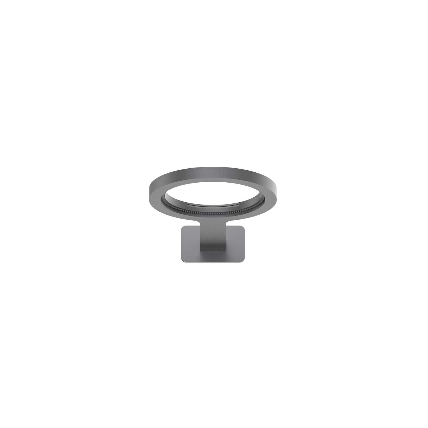 DutchLine - Waterval Inbouw Hoofddouche T.B.V. 3-Weg Inbouw Mengkranen - Gunmetal